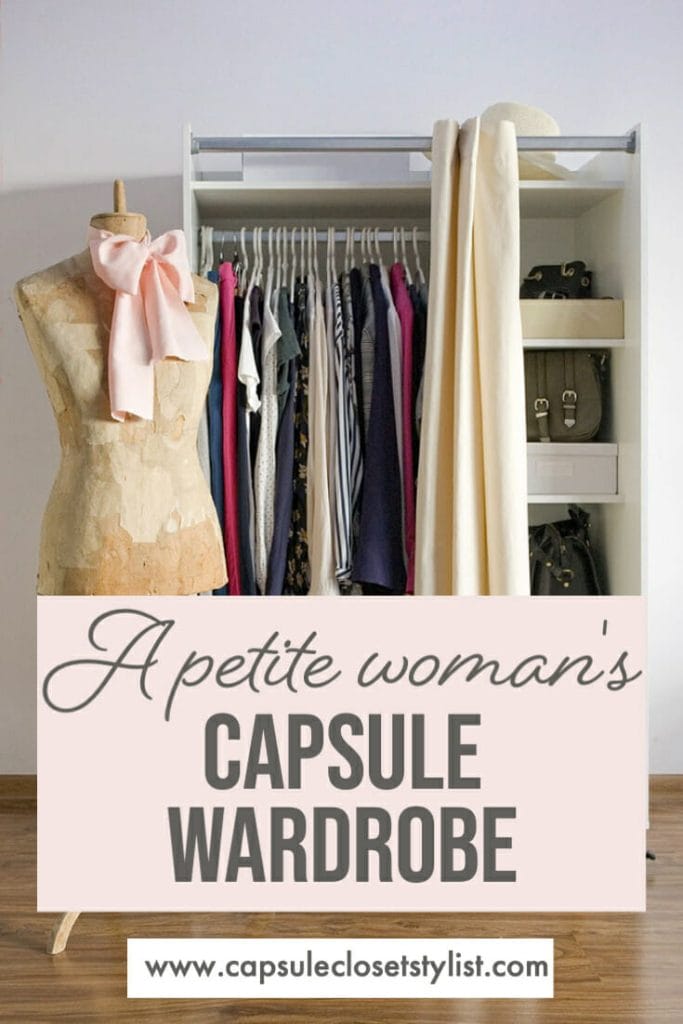 Capsule wardrobe for petite women