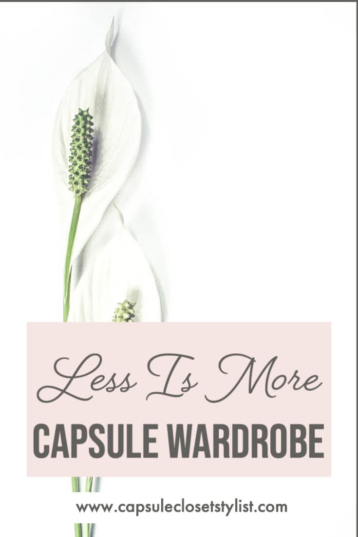Less Is More With A Simple Wardrobe