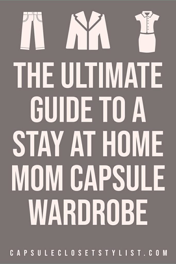 mom capsule wardrobe text