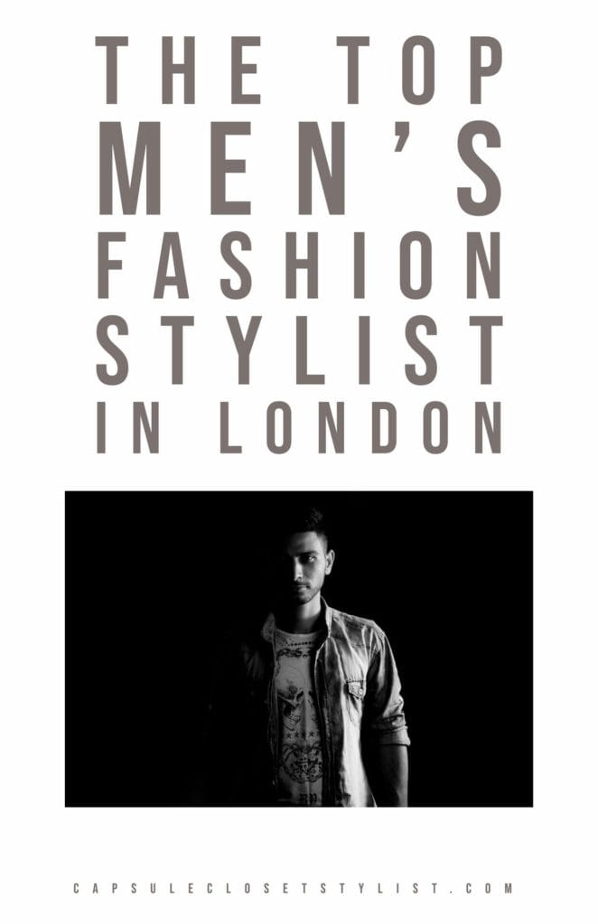 the top mens fashion stylist in London