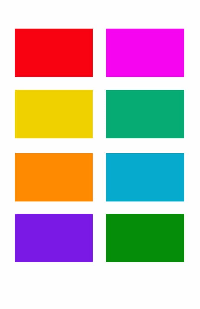 Paint colours for a capsule wardrobe colour palette